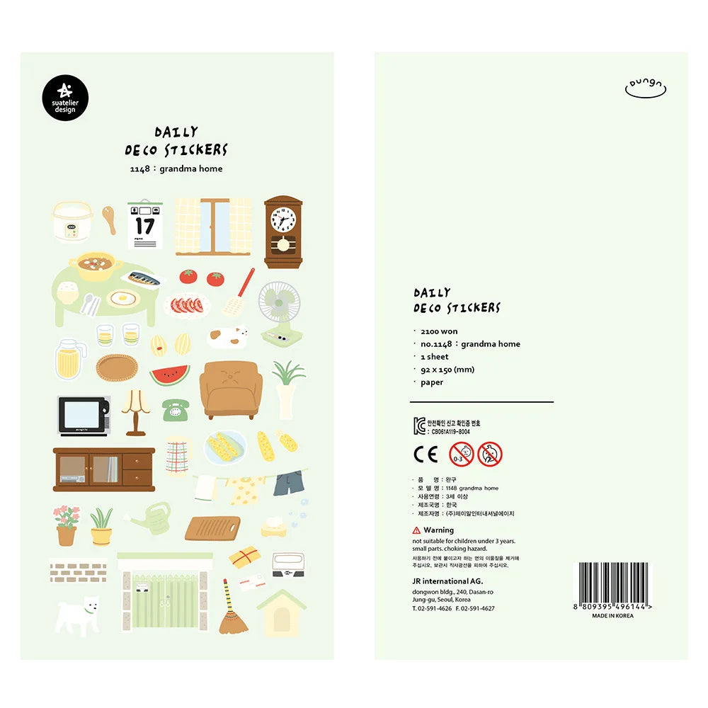 Plaquettes stickers pour scrapbooking