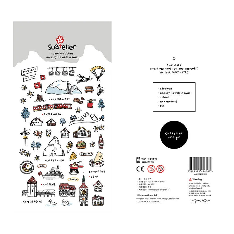 Plaquettes stickers pour scrapbooking