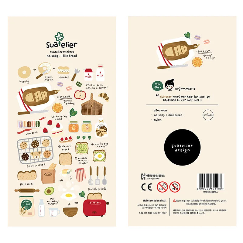 Plaquettes stickers pour scrapbooking