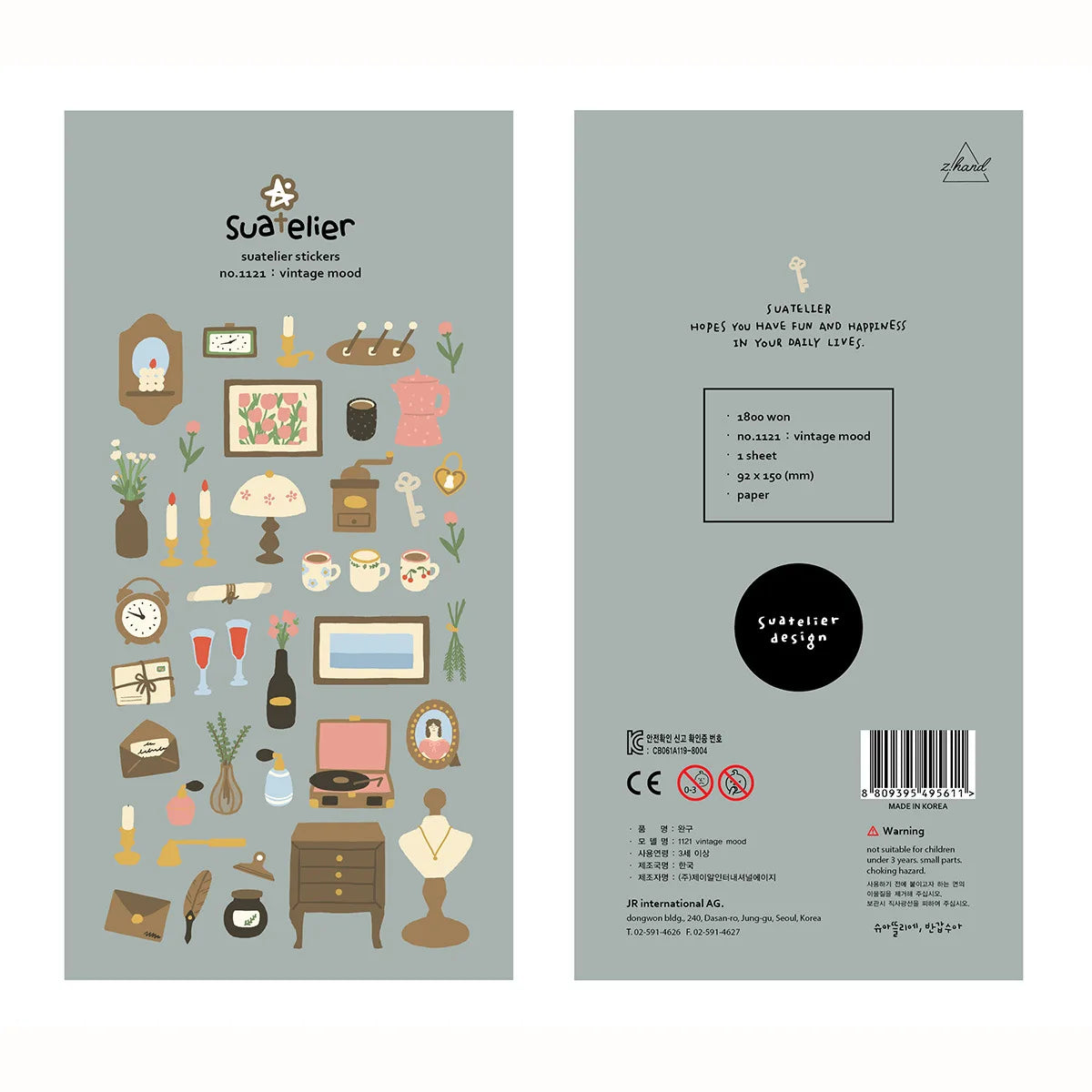 Plaquettes stickers pour scrapbooking