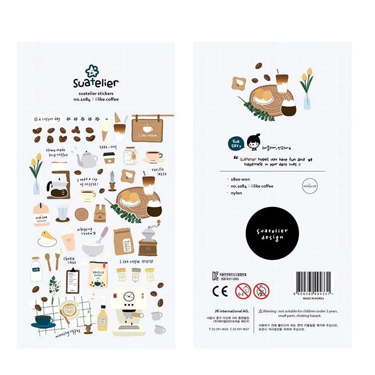 Plaquettes stickers pour scrapbooking