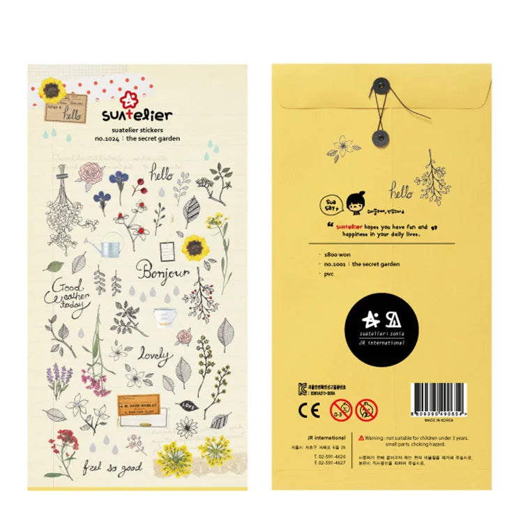 Plaquettes stickers pour scrapbooking