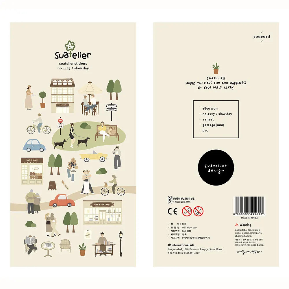 Plaquettes stickers pour scrapbooking