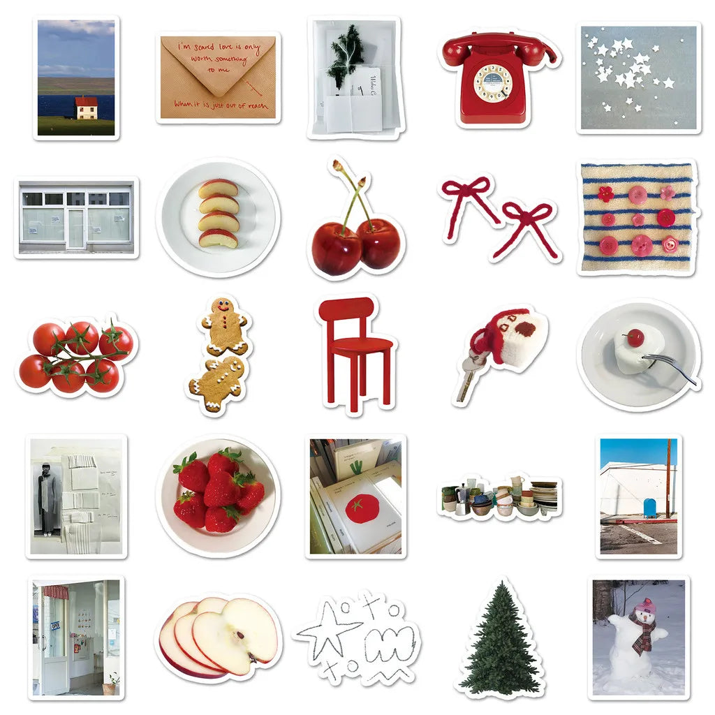 stickers de noel - 50Pcs