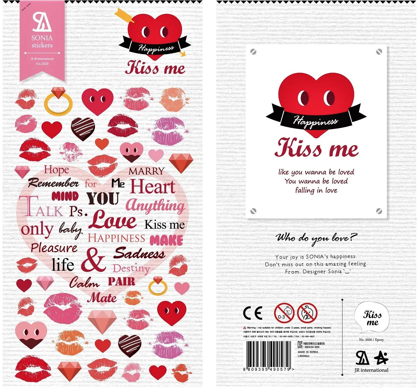 Plaquettes stickers pour scrapbooking
