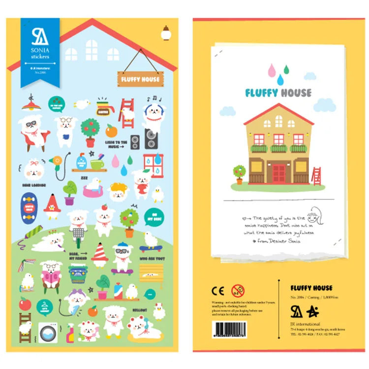 Plaquettes stickers pour scrapbooking