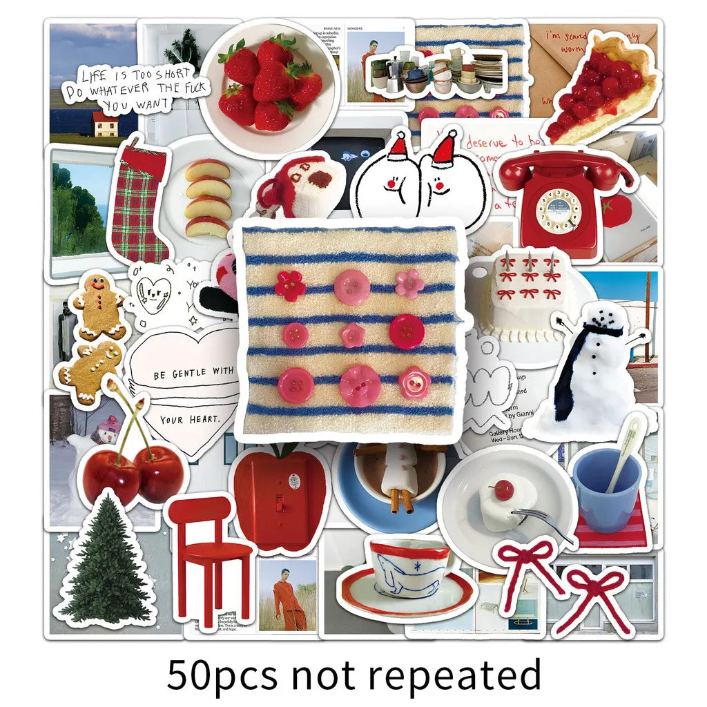 stickers de noel - 50Pcs