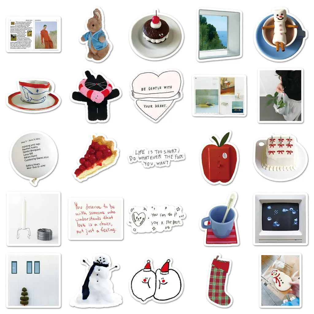 stickers de noel - 50Pcs